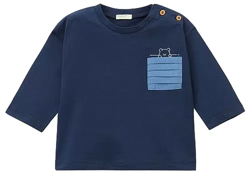 United Colors of Benetton Baby-Jungen M/L 3vr5a103e T-Shirt