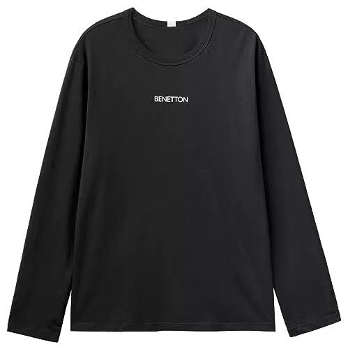 United Colors of Benetton Herren T-Shirt M/L 30964m017 Pyjamaoberteil