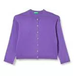 United Colors of Benetton Mädchen und Mädchen Koreanisches Trikot M/L 1194G5007 Strickjacke