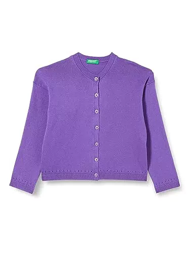 United Colors of Benetton Mädchen und Mädchen Koreanisches Trikot M/L 1194G5007 Strickjacke