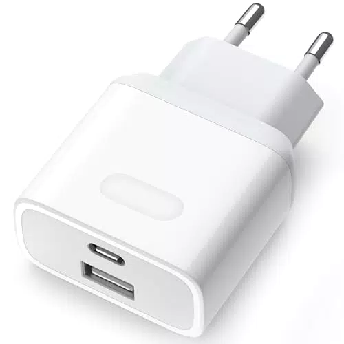 USB C Ladegerät 20W Schnellladegerät Netzteil für iPhone 15 14 13 12 11 Pro Max SE XS XR 8 Plus