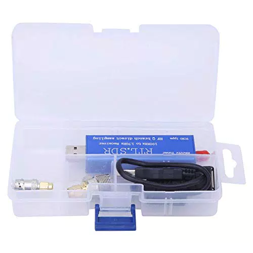 USB Tuner Empfänger, 100-kHz-1, 7-GHz-Tuner-Empfänger USB-betriebener UHF UKW RTL SDR Empfänger RTL2832U + R820T2 Chipsatz