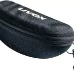 uvex Brillenetui 9954600 Textiletui Hartschalen - Etui mit Karabinerhaken - schwarz