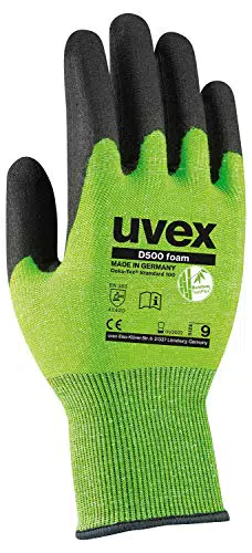 Uvex D500 Foam - Schnittschutzhandschuhe mit Grip-Beschichtung - Gr. 08/