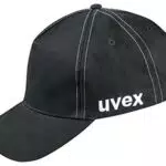 Uvex u-Cap Sport Anstoßkappe - Kopfschutz-Kappe mit langem Schirm und Hartschale - Gr 52 bis 54 cm