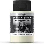 Vallejo AV Mecha Acryl-Farbe für Airbrush, 60 ml 60 ml Ivory Primer