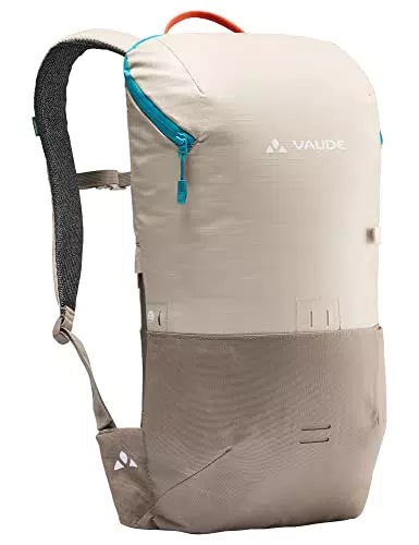VAUDE Cityrucksack CityGo beige 14 L, wasserdichter Rucksack Damen & Herren