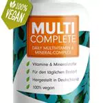 Vegane Vitamine & Mineralstoffe - 180 Kapseln - MULTI COMPLETE Multivitamin & Mineral-Komplex vegan: Vitamin A