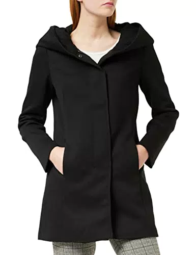 VERO MODA Damen Mantel Verodona 10202688 black