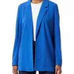 VERO MODA Damen VMLIVA LS Long NOOS Blazer, Beaucoup Blue