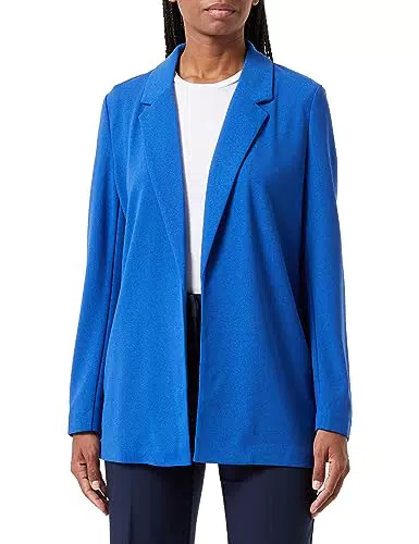 VERO MODA Damen VMLIVA LS Long NOOS Blazer, Beaucoup Blue