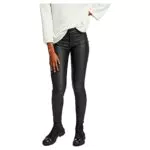 Vila Clothes Damen VICOMMIT RW New Coated-NOOS Hose
