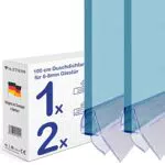 VILSTEIN Duschdichtung, Zuschneidbare Länge & Gummilippe