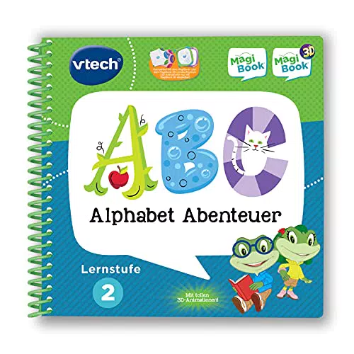 Vtech 80-480604 - Magibook - Lernstufe 2 - Alphabet Abenteuer