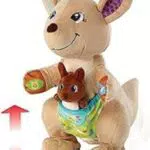 VTech 80-522664 Hüpf-mit-mir-Känguru, Motorikspielzeug