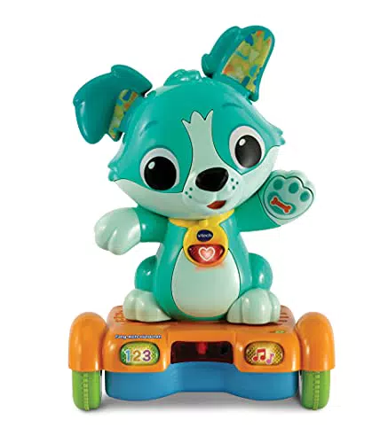 VTech Baby Fang-mich-Hündchen Motorisiertes Hoverboard-Hündchen animiert zur Bewegung Mit wackelnden Ohren