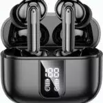 Vtkp Kabellose Kopfhörer, Bluetooth 5.3 Sport-Kopfhörer mit Ohrhaken