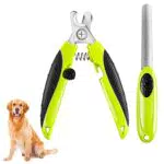 WallEgo Profi Krallenschere für Hunde, Große & Mittelgroße Haustiere krallenschleifer Mit Nagelfeile