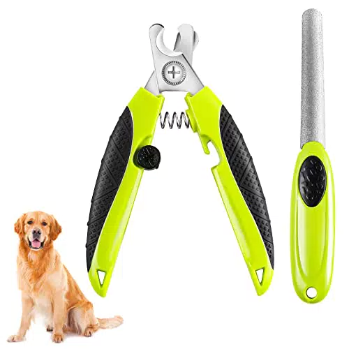 WallEgo Profi Krallenschere für Hunde, Große & Mittelgroße Haustiere krallenschleifer Mit Nagelfeile