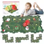 Weinsamkeit Puzzle Schienenauto Spiel für Kinder, 2023 Neues Montessori Spielzeug
