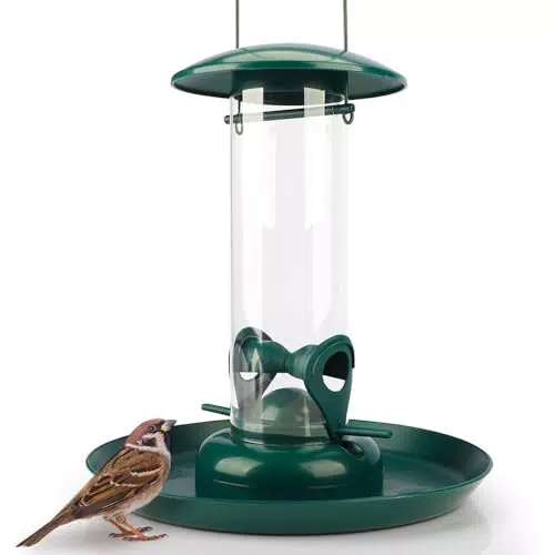 WILDLIFE FRIEND I Körner Futtersäule mit XL Futterteller