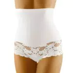 Wolbar Damen Hipster Slip Spitze Miederslip Hohe Taille Figurformende WB183