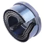 wolfcraft Mehrkranzlochsäge Professional, Ø 25-62 mm I 2160000 I Säge mit 7 Schnellwechsel-Einsätzen