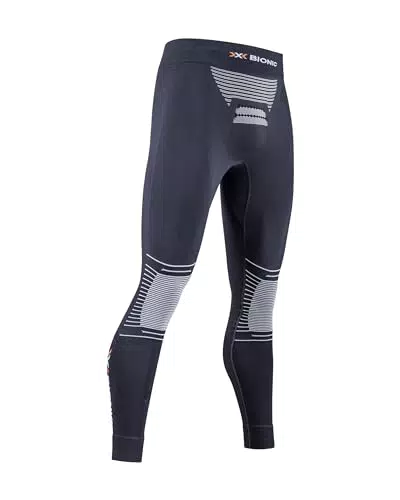 X-Bionic Herren Energizer 4.0 Men Pants, Opal Black/Arctic wh