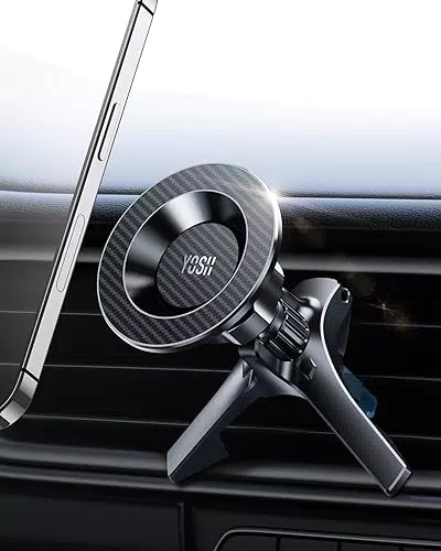 YOSH Mag-Safe Autohalterung, 2023 Universal Magnetische Handyhalterung Auto Lüftung