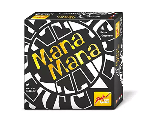 Zoch 601105163 Mana Mana - Kartenspiel für 3 bis 4 Spieler Das Sammelspiel rund um die Weisheit