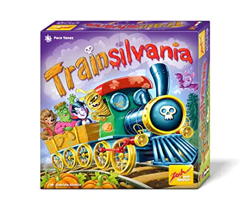 Zoch 601105170 - Kinderspiel Trainsilvania - monstermäßig Cooles Spiel ab 6 Jahre
