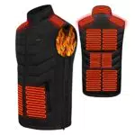 ZWOOS Beheizte Weste USB Nicht mit Batterie, beheizte Jacke für Damen und Herren