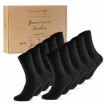 10 Paar Premium Socken Herren Damen Baumwolle Komfortbund ohne Naht 70101T