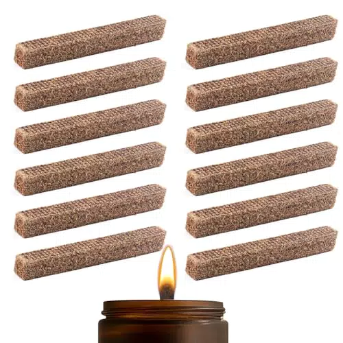 10 Stück Dauerdocht für Kerzenreste, Dauerdocht für Wachsfresser
