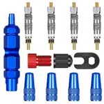 12 Teile Fahrrad Ventil-Einsatz, Französisches Ventil Sclaverand Presta Ventileinsatz