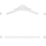 Wand- und Deckenumrandung aus stoßfestem PU-Fries, 65x20mm - AD308