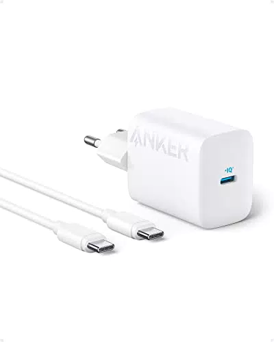 30W USB-C Ladegerät, Anker 3B-C Netzteil, Kompaktes High-Speed Schnellladegerät für iPhone 14/13/12 Serie