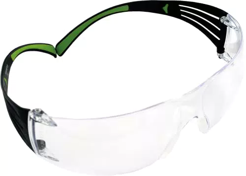 3M SecureFit Schutzbrille SF401AF, klar Arbeitsschutzbrille mit Anti-Fog- & Anti-Scratch-Beschichtung Wirkungsvoller UV-Schutz