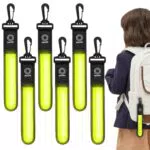 LED Blinklicht für Schulranzen - Sicherheitslicht mit 3 Modi, Wasserdicht und Reflektor Anhänger