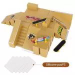 Mini Fingerskateboard-Park Kit mit 8 unabhängigen Anbauteilen - Abree