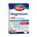 Abtei Magnesium 400 - hochdosiertes Magnesium - für aktive Muskeln - laborgeprüft