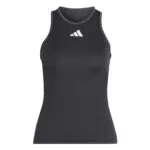 Adidas Damen Club Tank Top - Schwarzes Damen Tanktop