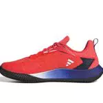 ADIDAS Herren Defiant Speed M Clay Sneaker, solar red/FTWR White/Lucid Blue