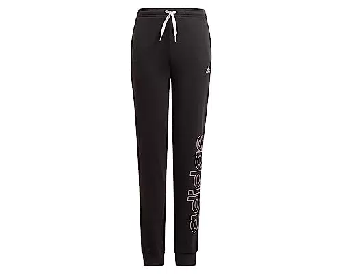 adidas Mädchen G Lin Ft C Pt Pants, Black/White, 1