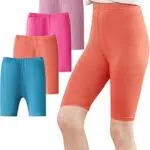 Adorel Mädchen Kurze Leggings Sommer Dünn Shorts Hosen Radlerhosen - Größe 130