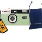 AgfaPhoto Analog 35mm Kamera Set mit Farbfilm und Batterien