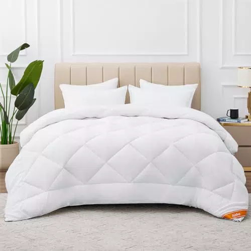 Aisbo Bettdecke 200x200 Winter Warm - Winterdecke 200 x 200cm Steppbettdecke