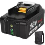 Makita Ersatzakku BL1850B 18V 5500mAh Li-Ion LED Anzeige - Kompatibel mit BL1860B BL1850 BL1855 BL1840 BL1830 BL1835 BL1820B BL1815Wiederaufladbar Ersatzbatterie