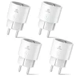 EIGHTREE Smart WLAN Steckdose mit Strommessung und Sprachsteuerung