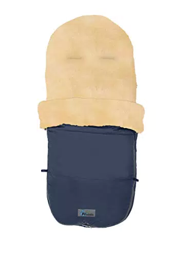 Altabebe MT2280LP-62 Winter Lammfellfußsack für Bugaboo and Joolz Nordkap Kollektion 12-36 Monate
